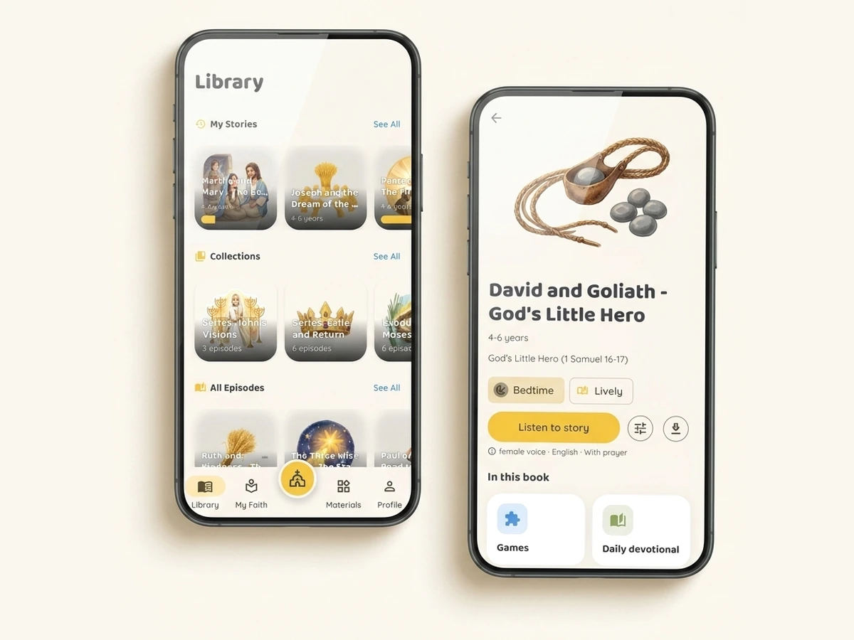 Schermate dell'app OwLira su iPhone e Android.