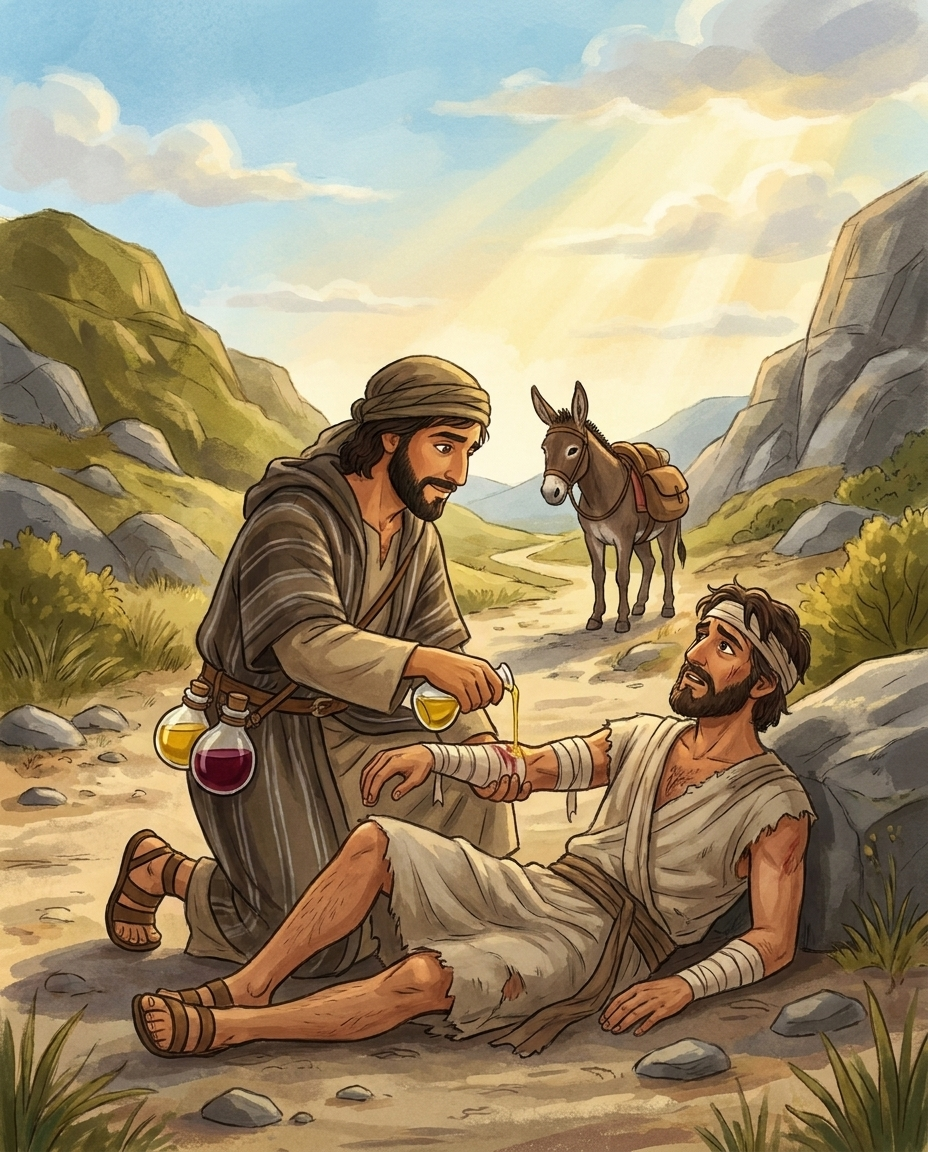 Capa do livro O Bom Samaritano