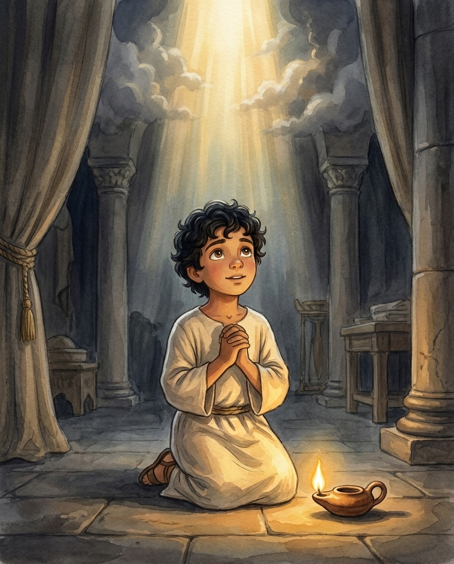 Capa do livro Samuel — O Menino que Ouviu Deus